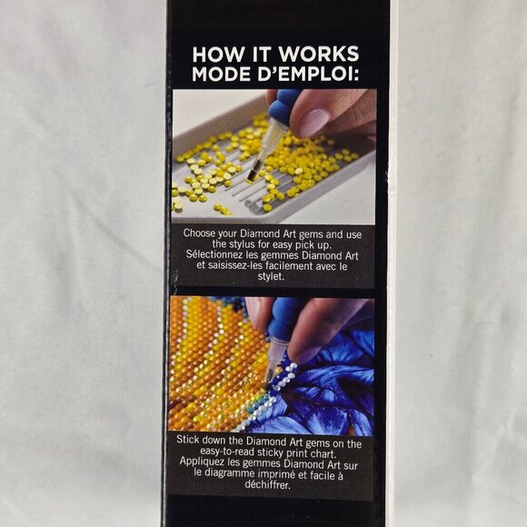 Diamond Dotz "Poppies" Triptych 3 Canvas Series Each Canvas is 11" x 14" New - Picture 7 of 12